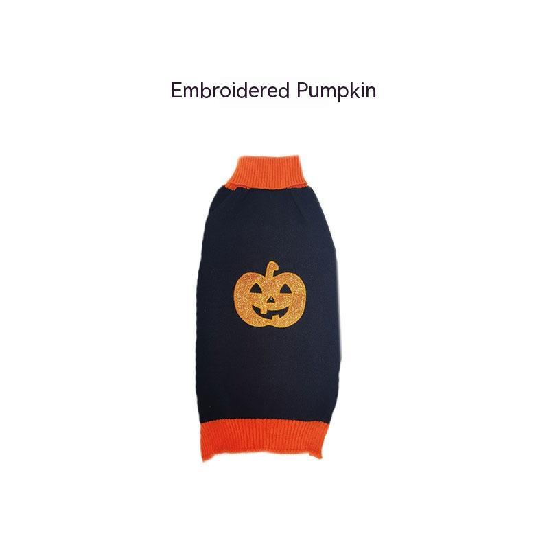 Halloween Dog Sweaters Pet Costume Teddy Warm Leisure Sweater Cosplay Clothes For Dogs Pets Outfits - X2-Shopping