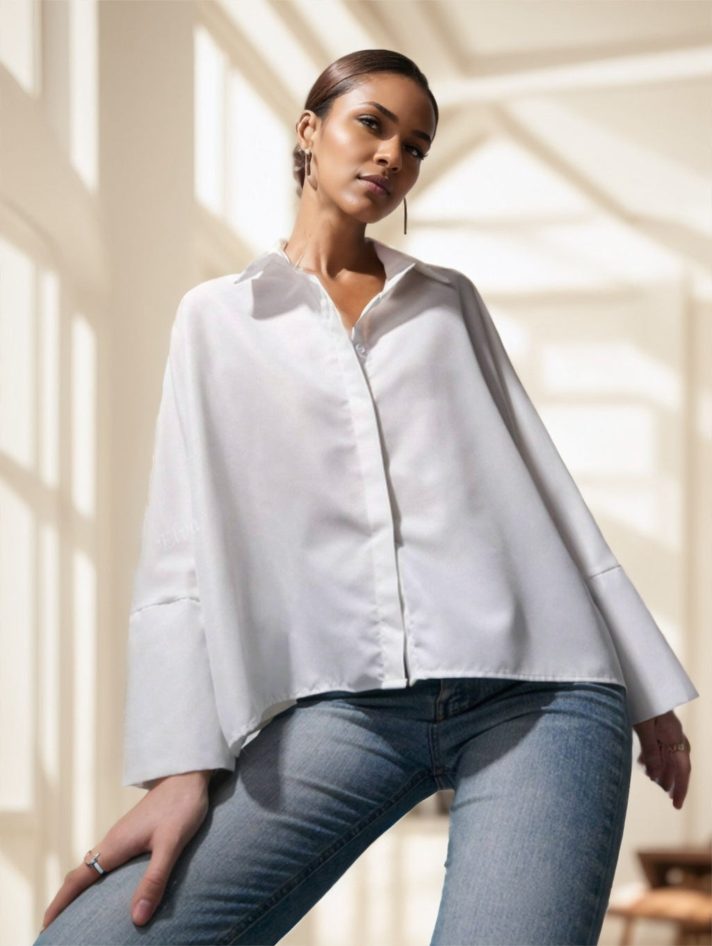 Women's French Solid Color Long Sleeve - X2-Shopping