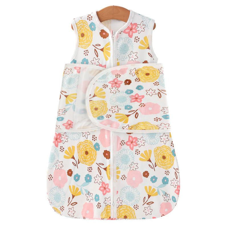 Neugeborenen Sommer Weste Schlafsack Baby Anti-kick Quilt