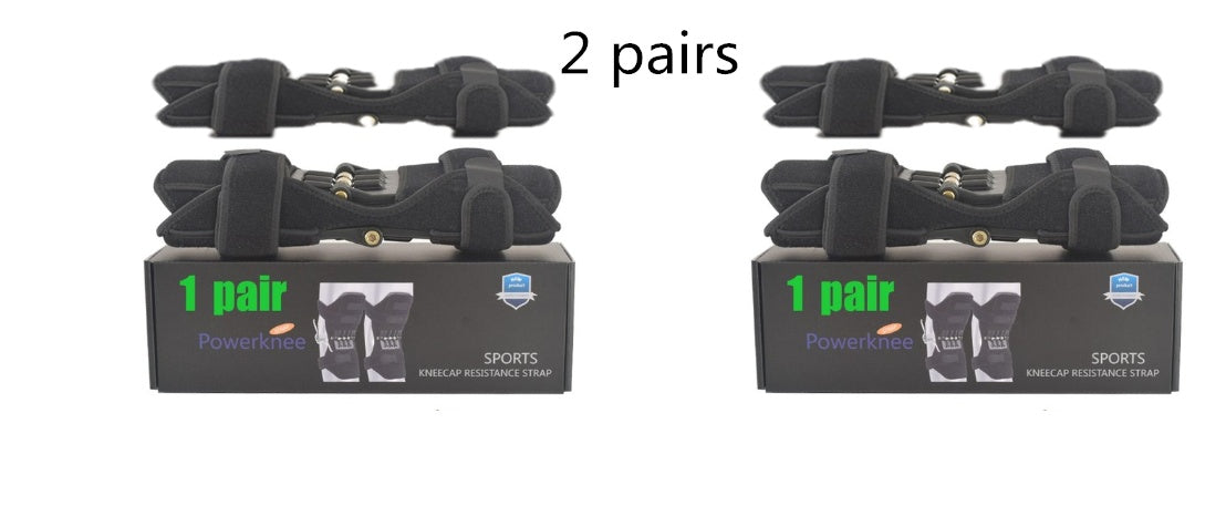 Hochwertige Knieorthese Patella Booster Spring Knieorthese Unterstützung für Bergsteigen Squat Sports Knee Booster