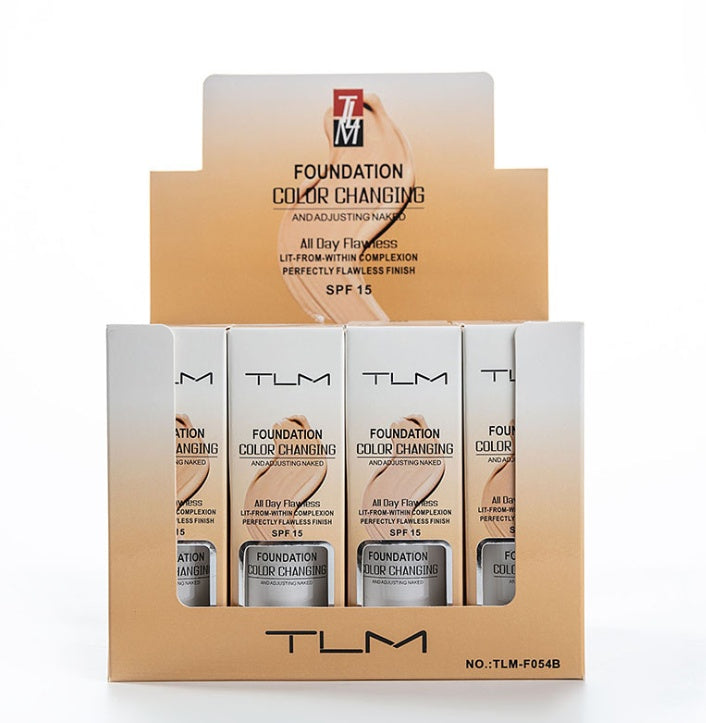 Temperatur Liquid Foundation Concealer Tragbare natürliche Farbe Make-up Foundation BB Concealer