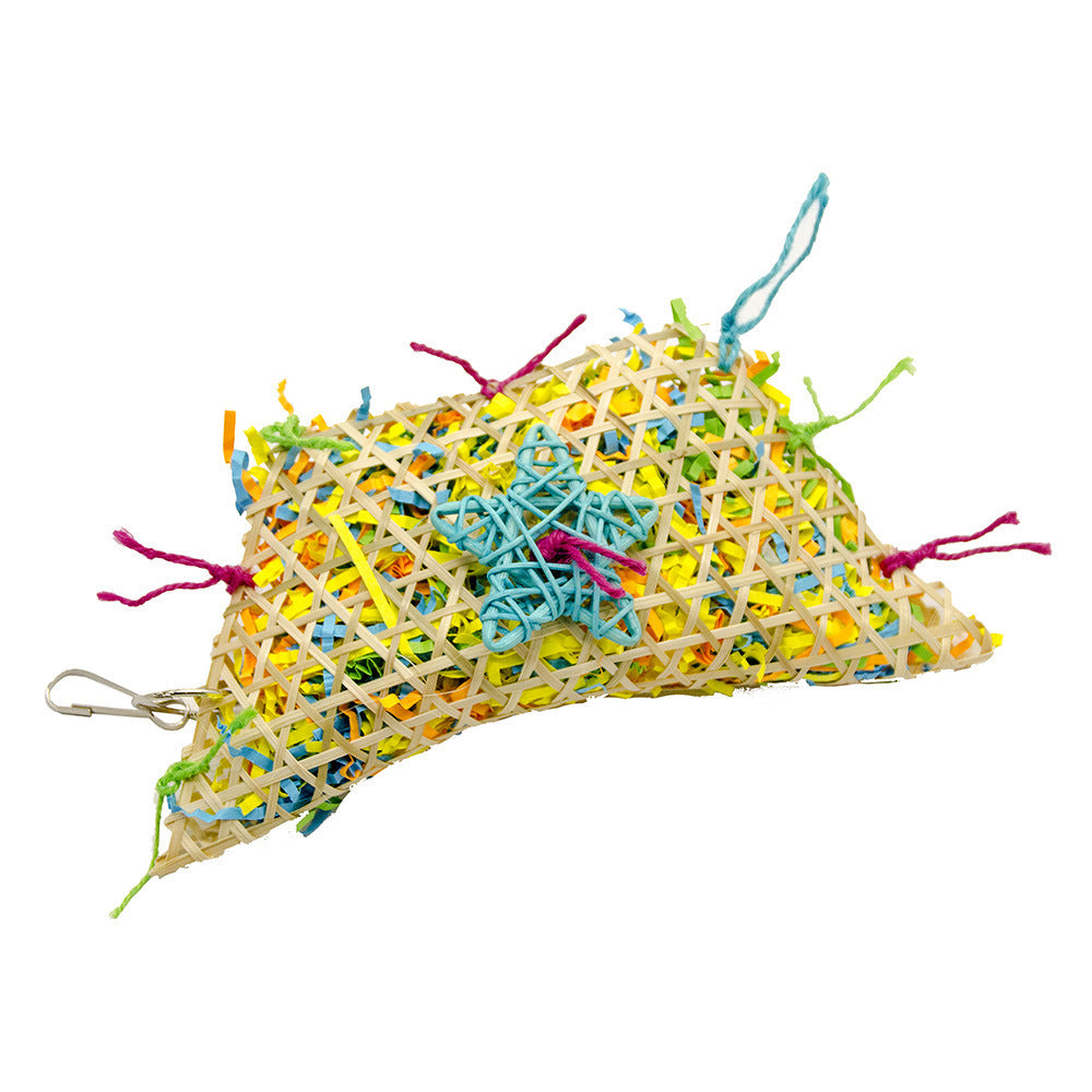 Bird brushed straw toy - X2-Shopping