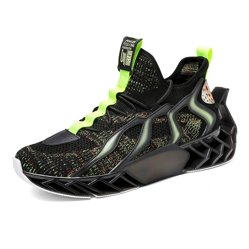 Four Seasons Men's Casual Sports Shoes Thick-soled Increased Daddy Shoes Korean Youth Fashion Sports Shoes