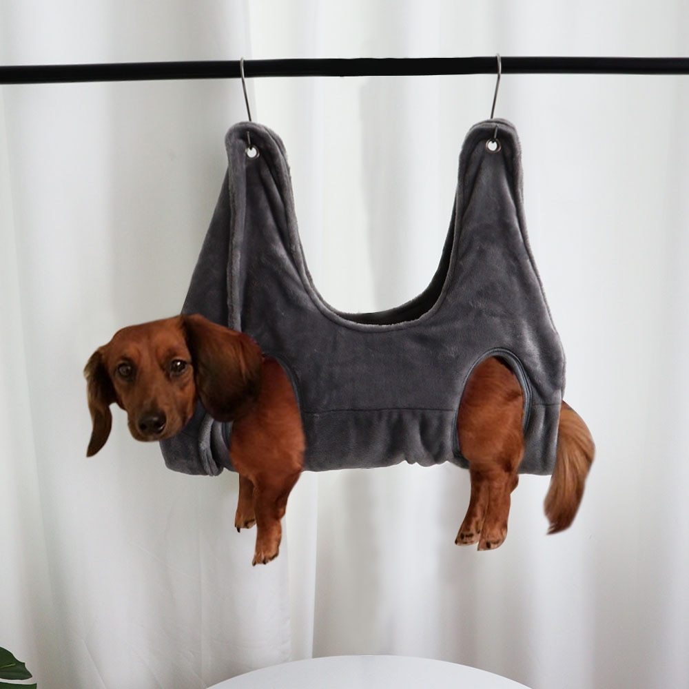 Pet Nails Trimming Pet Grooming Hammock - X2-Shopping