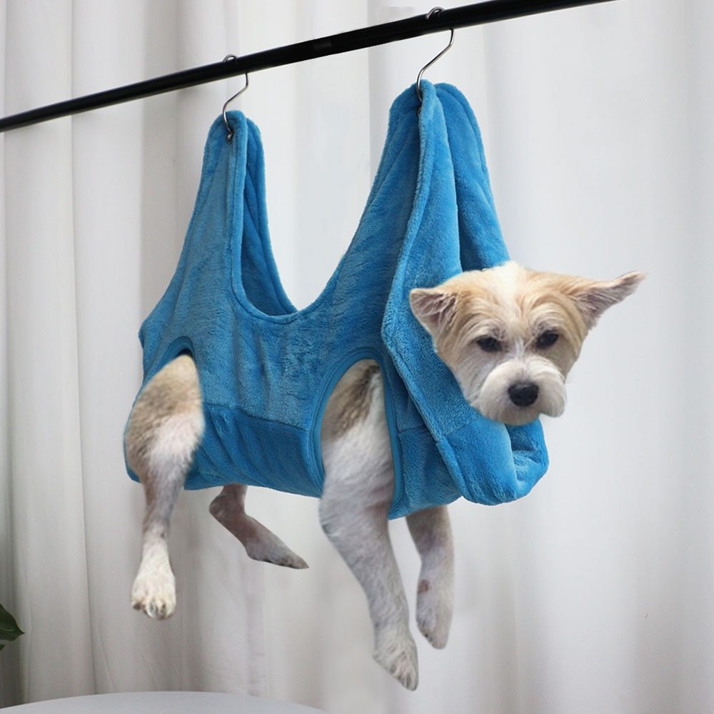 Pet Nails Trimming Pet Grooming Hammock - X2-Shopping
