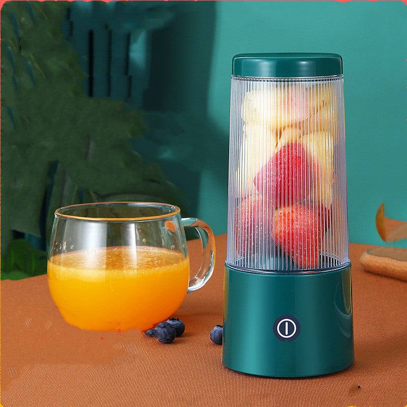 Wiederaufladbarer tragbarer Entsafterbecher, kleine tragbare Fruchtsaftmaschine