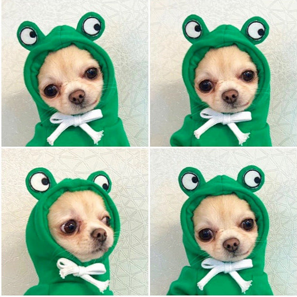 Cute Fruit Dog Clothes For Small Dogs Hoodies Winter Warm Fleece Pet Clothing Puppy Cat Costume Coat For French Chihuahua Outfit - X2-Shopping