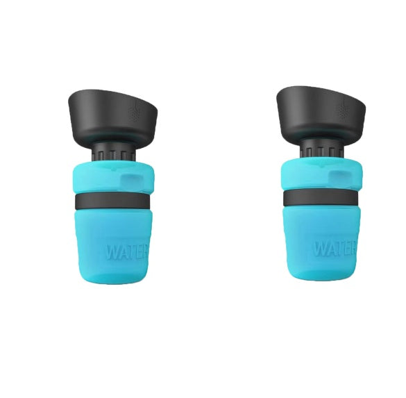 Pet Outdoor Foldable Bottle Dog Travel Water Bottle Dog Water Dispenser - X2-Shopping