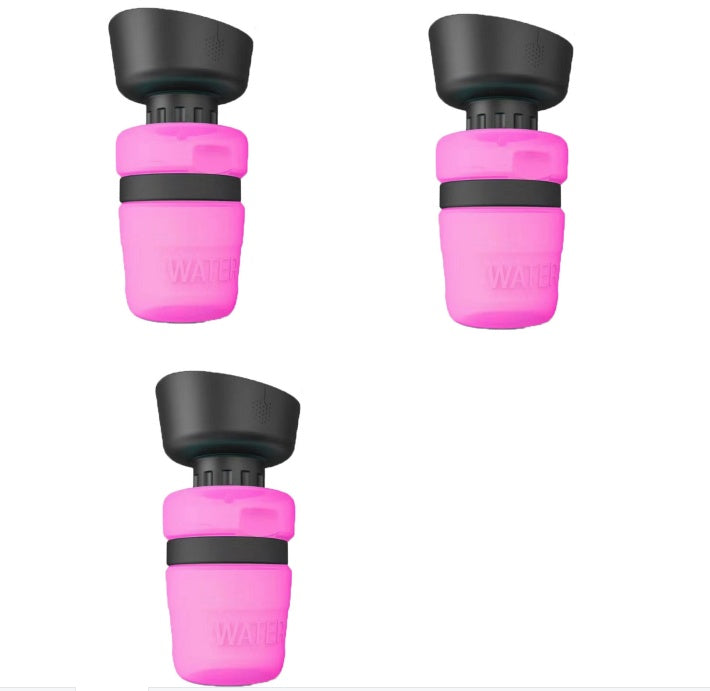 Pet Outdoor Foldable Bottle Dog Travel Water Bottle Dog Water Dispenser - X2-Shopping