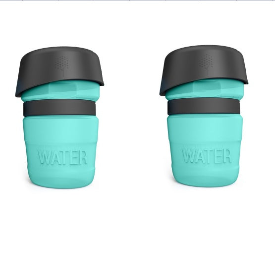Pet Outdoor Foldable Bottle Dog Travel Water Bottle Dog Water Dispenser - X2-Shopping