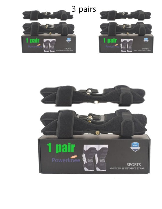 Hochwertige Knieorthese Patella Booster Spring Knieorthese Unterstützung für Bergsteigen Squat Sports Knee Booster