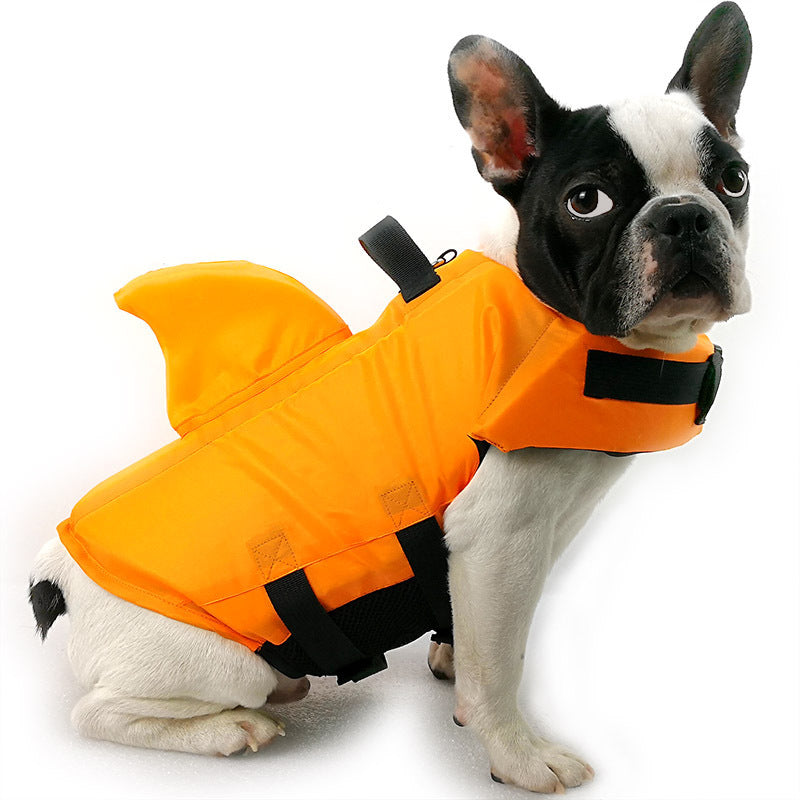 Dog Life Vest Summer Shark Pet Life Jacket - X2-Shopping