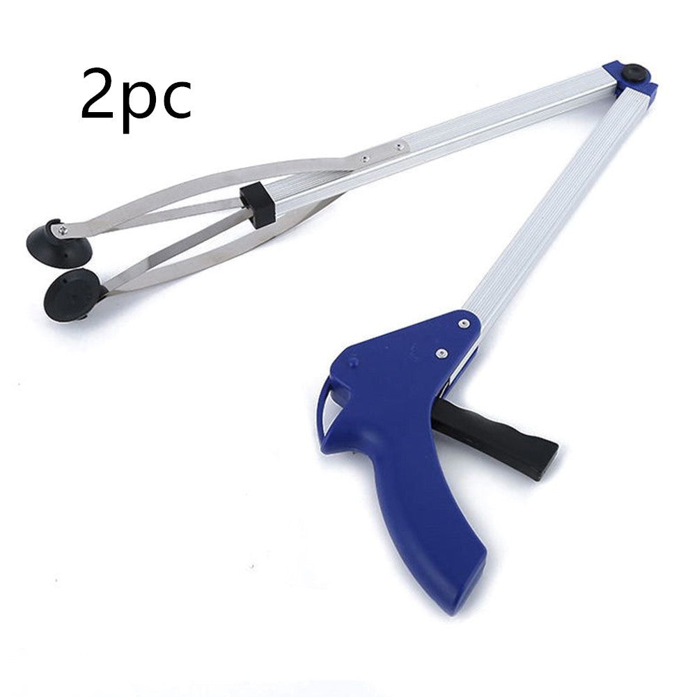 Klappbare Müllklammer aus Aluminiumlegierung, Auffanggerät für den Haushalt, Auffanggerät für Hygiene, Müllklammer, Gesundheitsclip