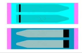 Handy-Akku-Kleber doppelseitiger Kleber leicht zu reißender Klebestift