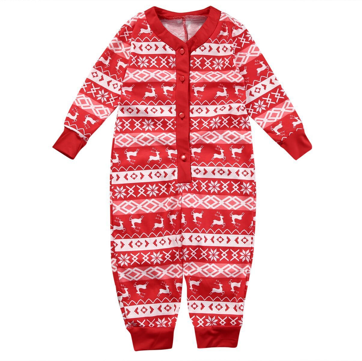Christmas Parent-child Printed Loungewear Pajamas Set - X2-Shopping