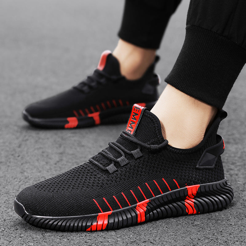 Mesh Sneakers Herren Atmungsaktive Leichte Laufschuhe