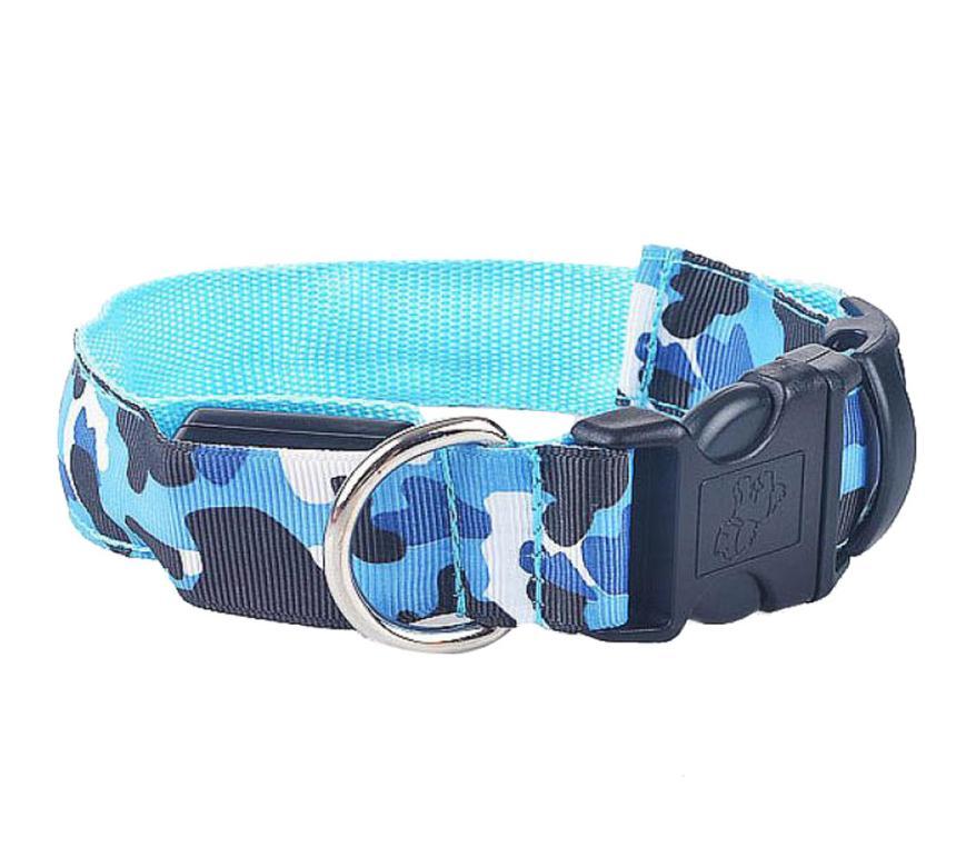 Camouflage pet supplies luminous dog collar - X2-Shopping