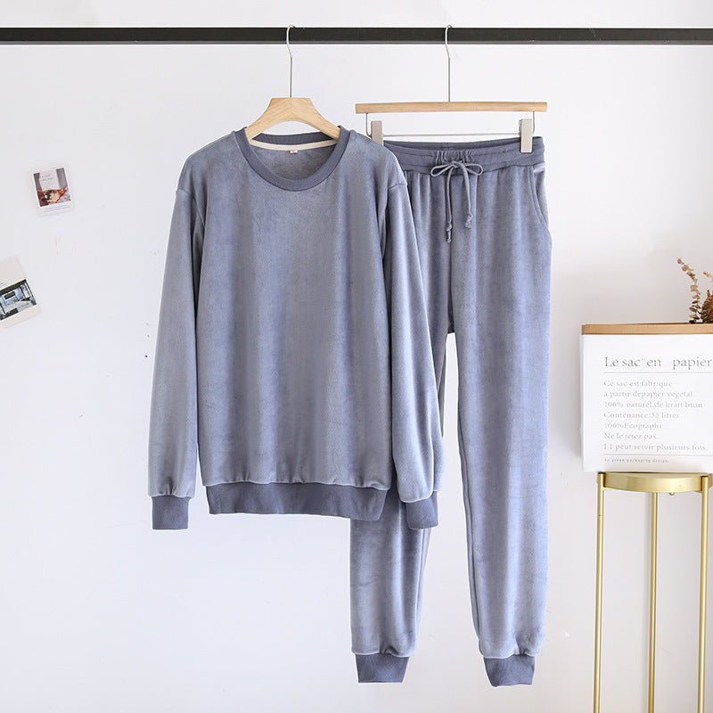 Paar-Pyjamas, Loungewear, kann draußen getragen werden
