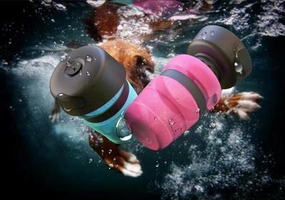 Pet Outdoor Foldable Bottle Dog Travel Water Bottle Dog Water Dispenser - X2-Shopping