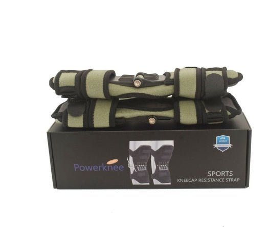 Hochwertige Knieorthese Patella Booster Spring Knieorthese Unterstützung für Bergsteigen Squat Sports Knee Booster