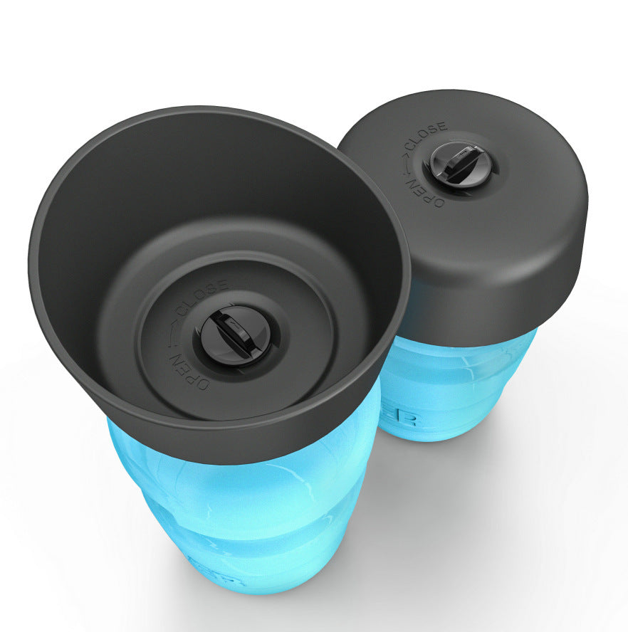 Pet Outdoor Foldable Bottle Dog Travel Water Bottle Dog Water Dispenser - X2-Shopping