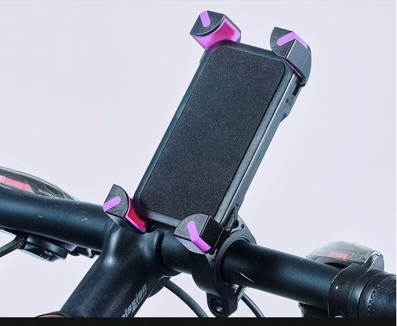 Fahrrad-Handyhalter mit festem Rahmen, Mountainbike-Zubehör, Reitausrüstung, elektrisches Motorrad, Handy-Navigationshalterung