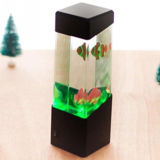 Colorful LED jellyfish night light - X2-Shopping