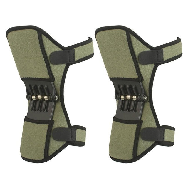 Hochwertige Knieorthese Patella Booster Spring Knieorthese Unterstützung für Bergsteigen Squat Sports Knee Booster