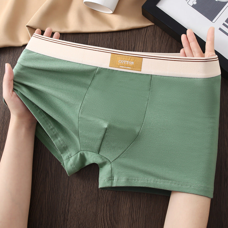 Antibakterielle Herren-Boxershorts aus Baumwolle, atmungsaktiv