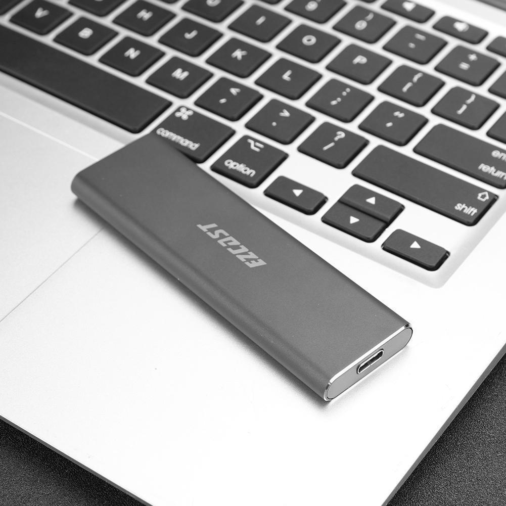 صندوق القرص الصلب المحمول M.2 NVME، سرعة PCIe إلى USB 3.1 GEN2، SSD ذو الحالة الصلبة