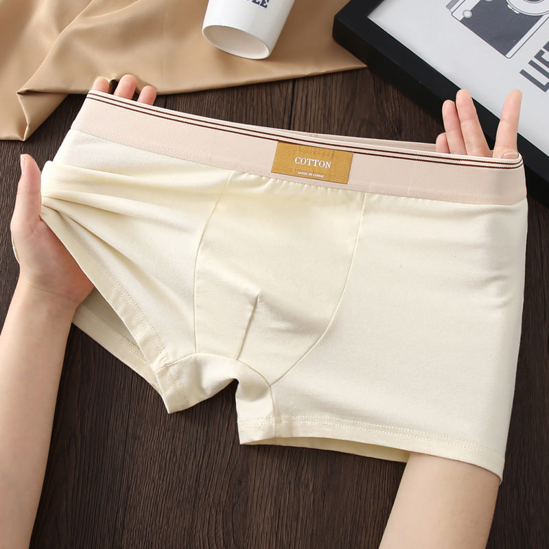 Antibakterielle Herren-Boxershorts aus Baumwolle, atmungsaktiv