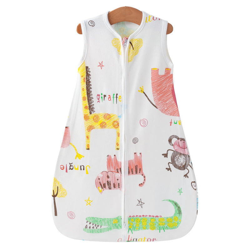 Neugeborenen Sommer Weste Schlafsack Baby Anti-kick Quilt