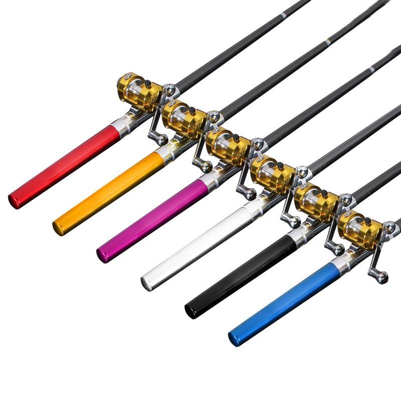 1 Meter Außenhandel Mini Angelrute, grenzüberschreitende Amazon WISH tragbare Stift Angelrute Angelrute A