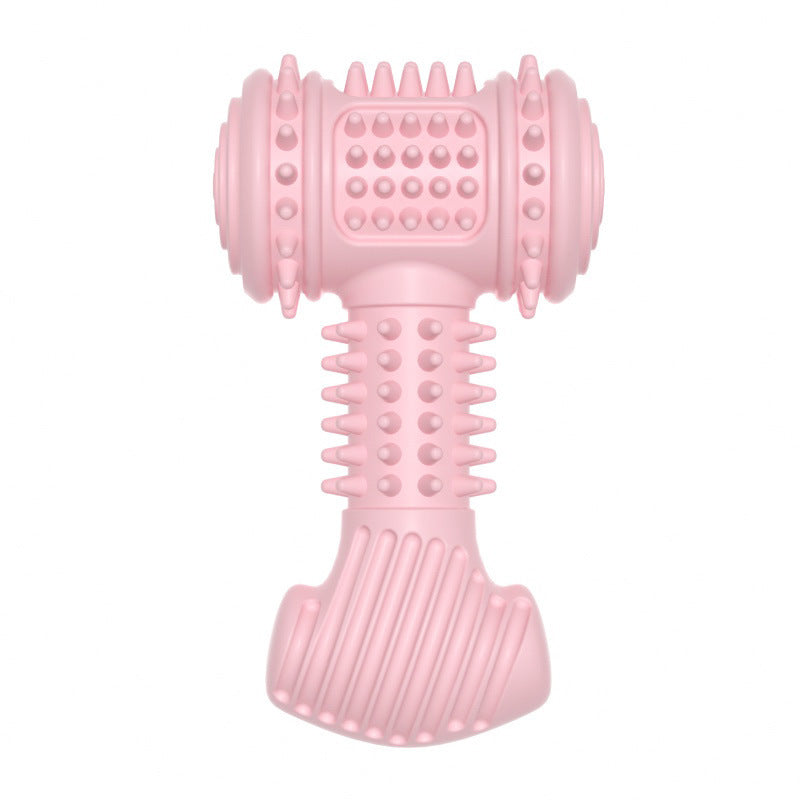 Dog Chew Toy Dogs Teeth Cleaning Toys Indestructible TPR Chewing Bite Resistant Teething Toys Pet Products - X2-Shopping