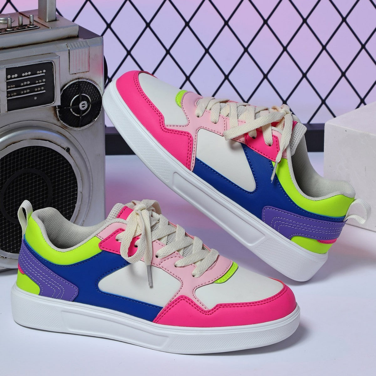 Plattform Skateboard Schuhe Paar Casual Flache Schuhe