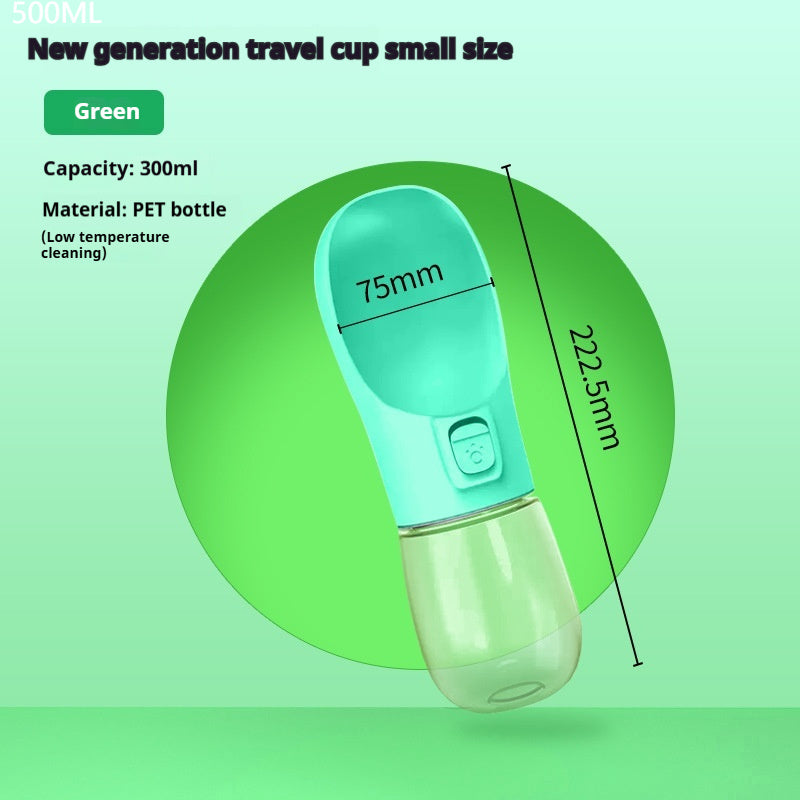 Pet Dog Water Bottle Feeder Bowl Portable Water Food Bottle Pets Outdoor Travel Drinking Dog Bowls Water Bowl For Dogs - X2-Shopping