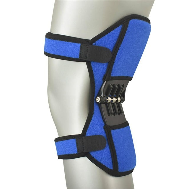 Hochwertige Knieorthese Patella Booster Spring Knieorthese Unterstützung für Bergsteigen Squat Sports Knee Booster