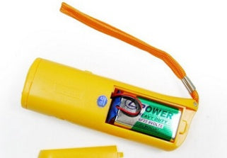 3-in-1 Anti Barking Dog Training Device Ultrasonic Dog Training Repeller LED Flashlight - X2-Shopping