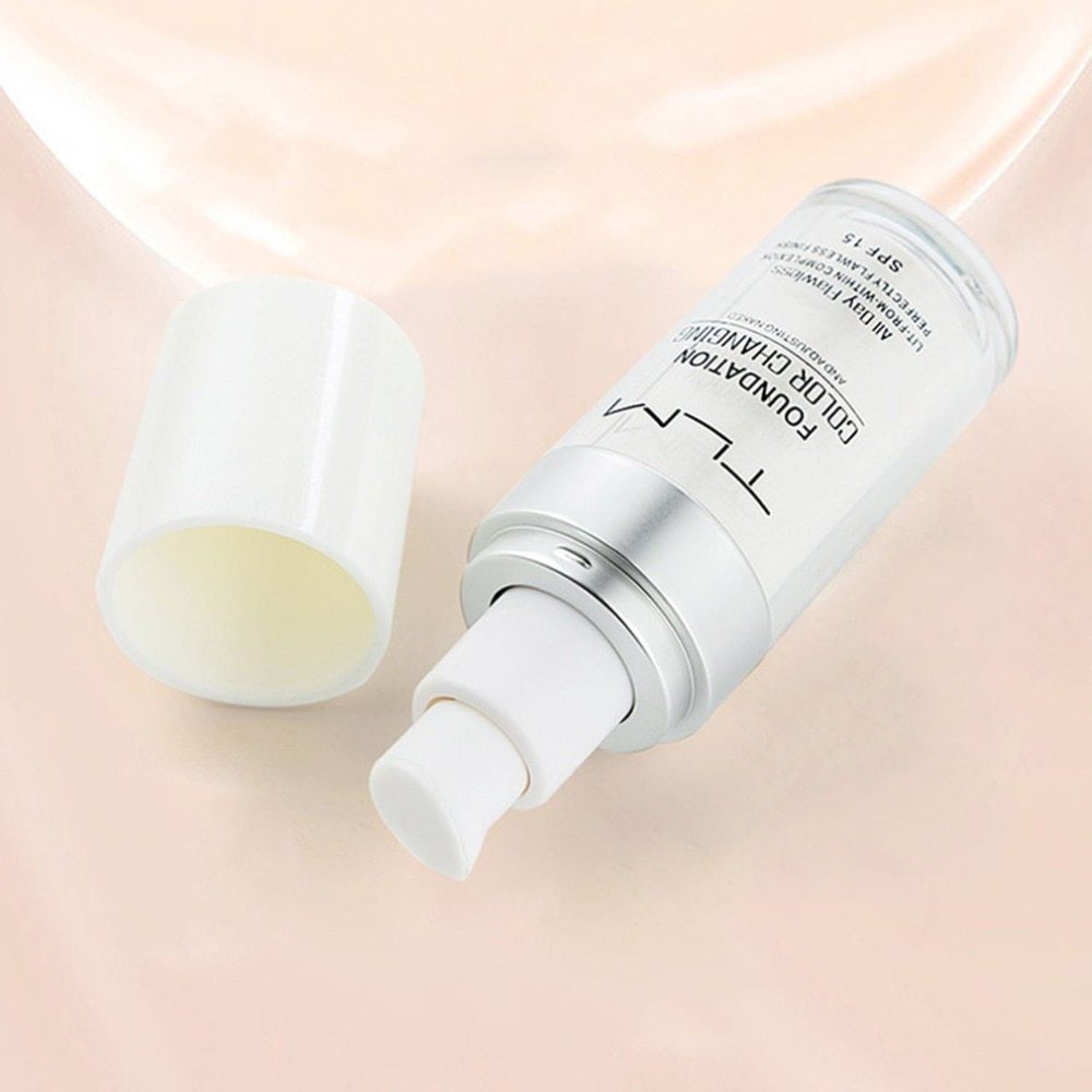 Temperatur Liquid Foundation Concealer Tragbare natürliche Farbe Make-up Foundation BB Concealer