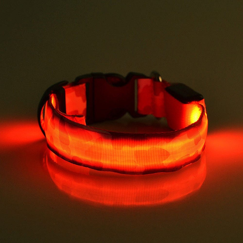 Camouflage pet supplies luminous dog collar - X2-Shopping