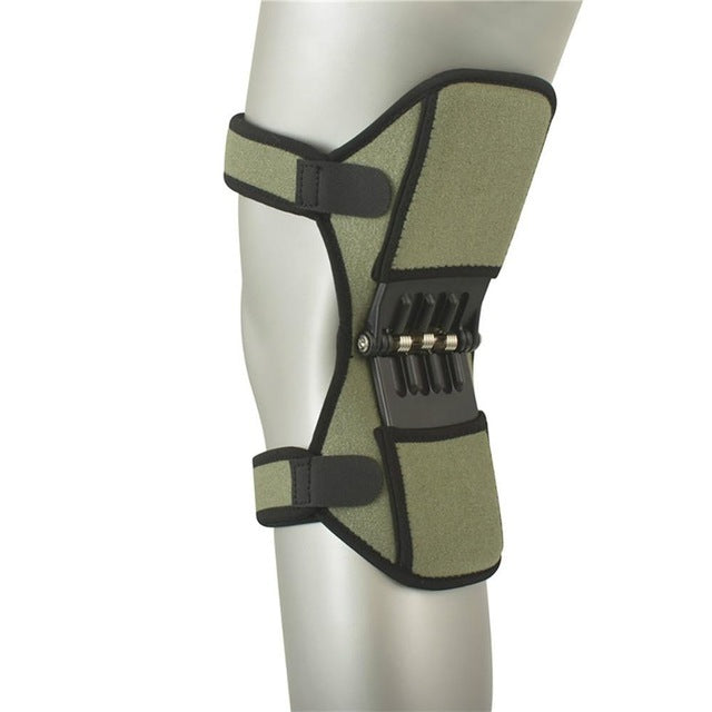 Hochwertige Knieorthese Patella Booster Spring Knieorthese Unterstützung für Bergsteigen Squat Sports Knee Booster