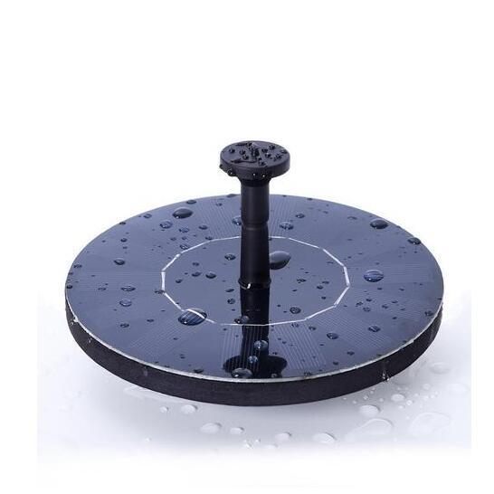 Solar-Wasser-Quecksilber-Garten-Miniatur-Schwimmbrunnen