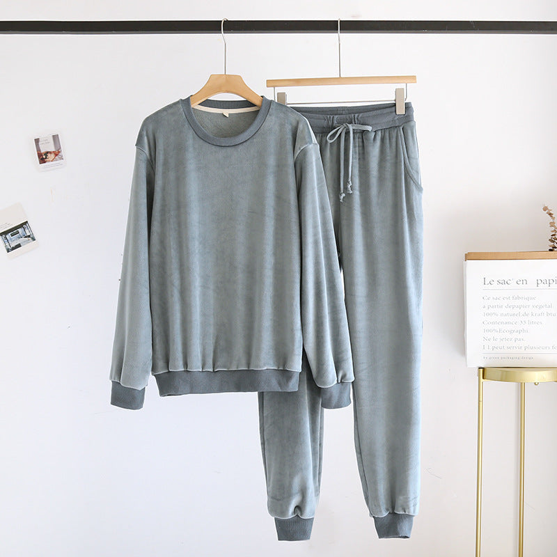 Paar-Pyjamas, Loungewear, kann draußen getragen werden