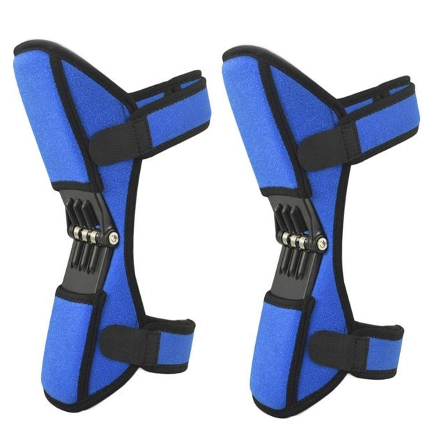 Hochwertige Knieorthese Patella Booster Spring Knieorthese Unterstützung für Bergsteigen Squat Sports Knee Booster