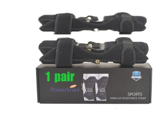 Hochwertige Knieorthese Patella Booster Spring Knieorthese Unterstützung für Bergsteigen Squat Sports Knee Booster