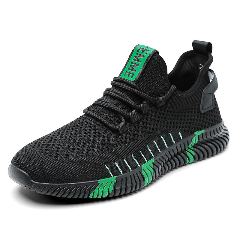 Mesh Sneakers Herren Atmungsaktive Leichte Laufschuhe