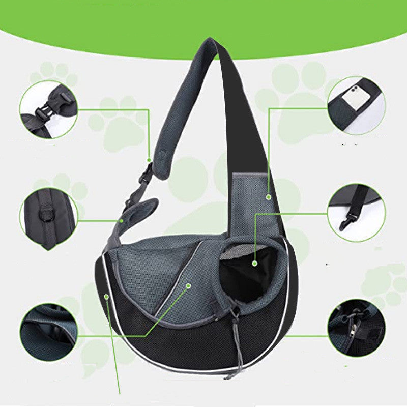 Carrying Pets Bag Women Outdoor Portable Crossbody Bag For Dogs Cats Pet Products - X2-Shopping