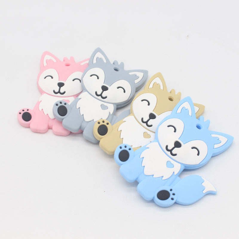 Cartoon Tier Molaren Silikon Baby Kreative