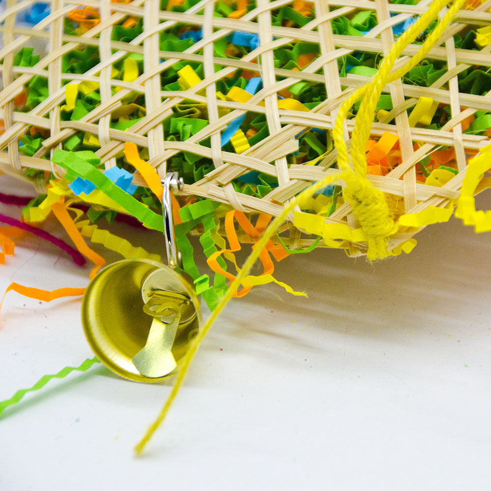 Bird brushed straw toy - X2-Shopping