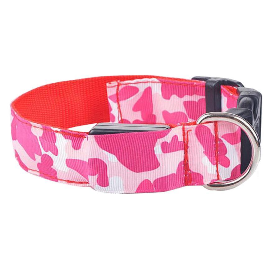 Camouflage pet supplies luminous dog collar - X2-Shopping